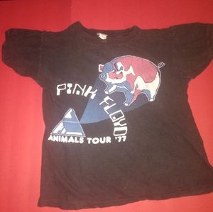 ORIG Pink Floyd Animals Tour 1977 Concert Shirt XS